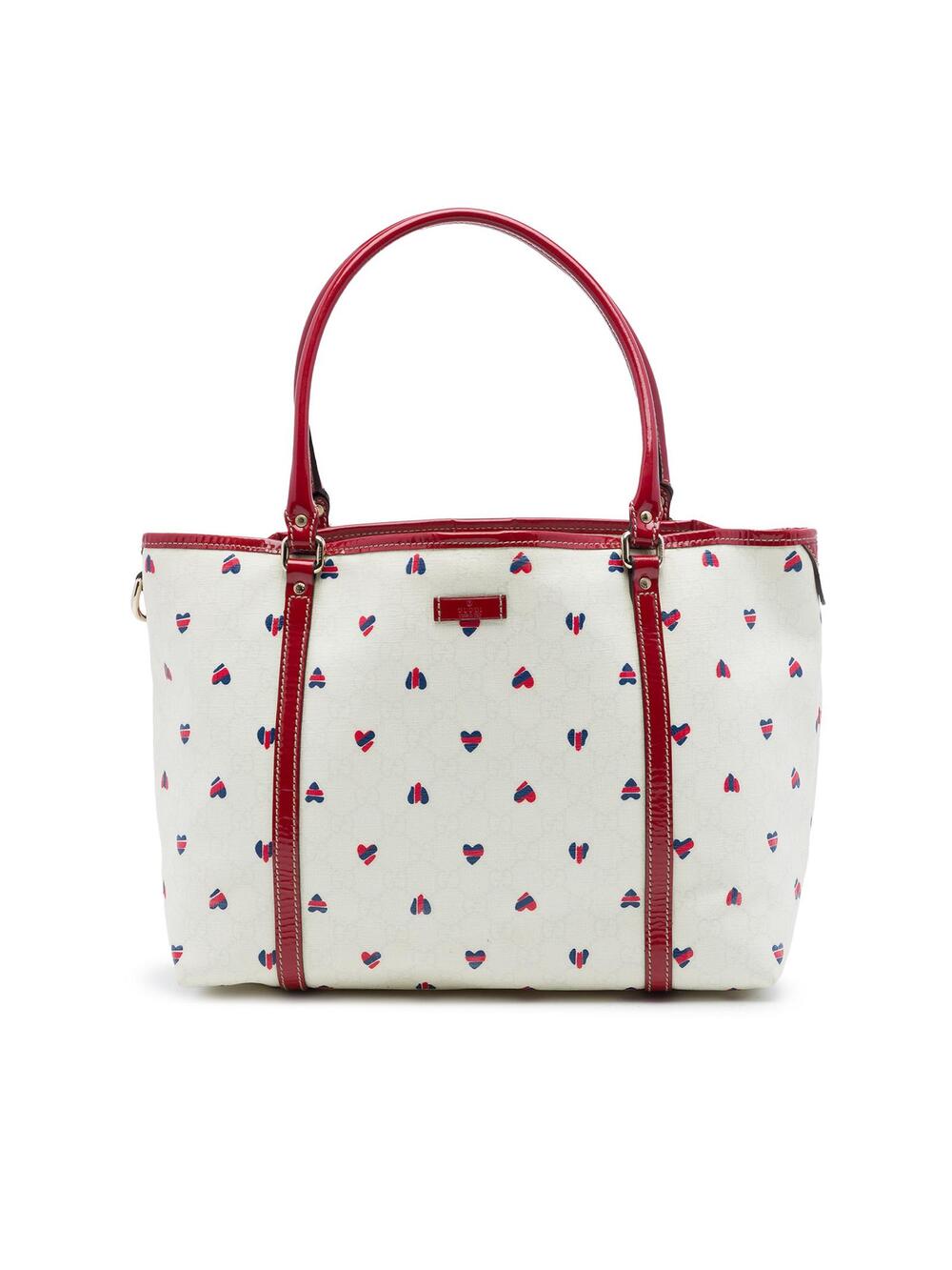 Gucci Medium Gg Supreme Hearts Joy Tote #292596G53B